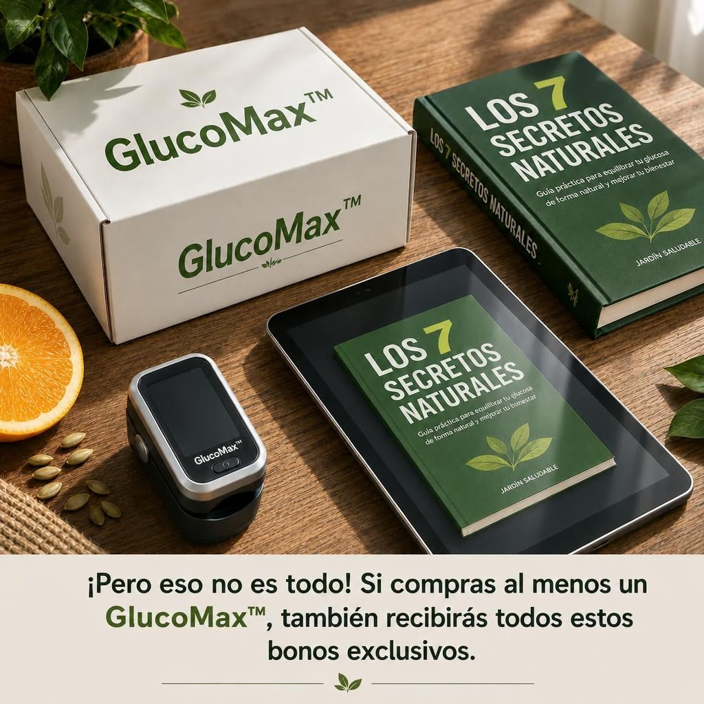 GlucoMax™ 3 en 1 - Medidor de Glucosa Sin Dolor + Colesterol + Presión Arterial + Oxígeno + ENVÍO GRATIS
