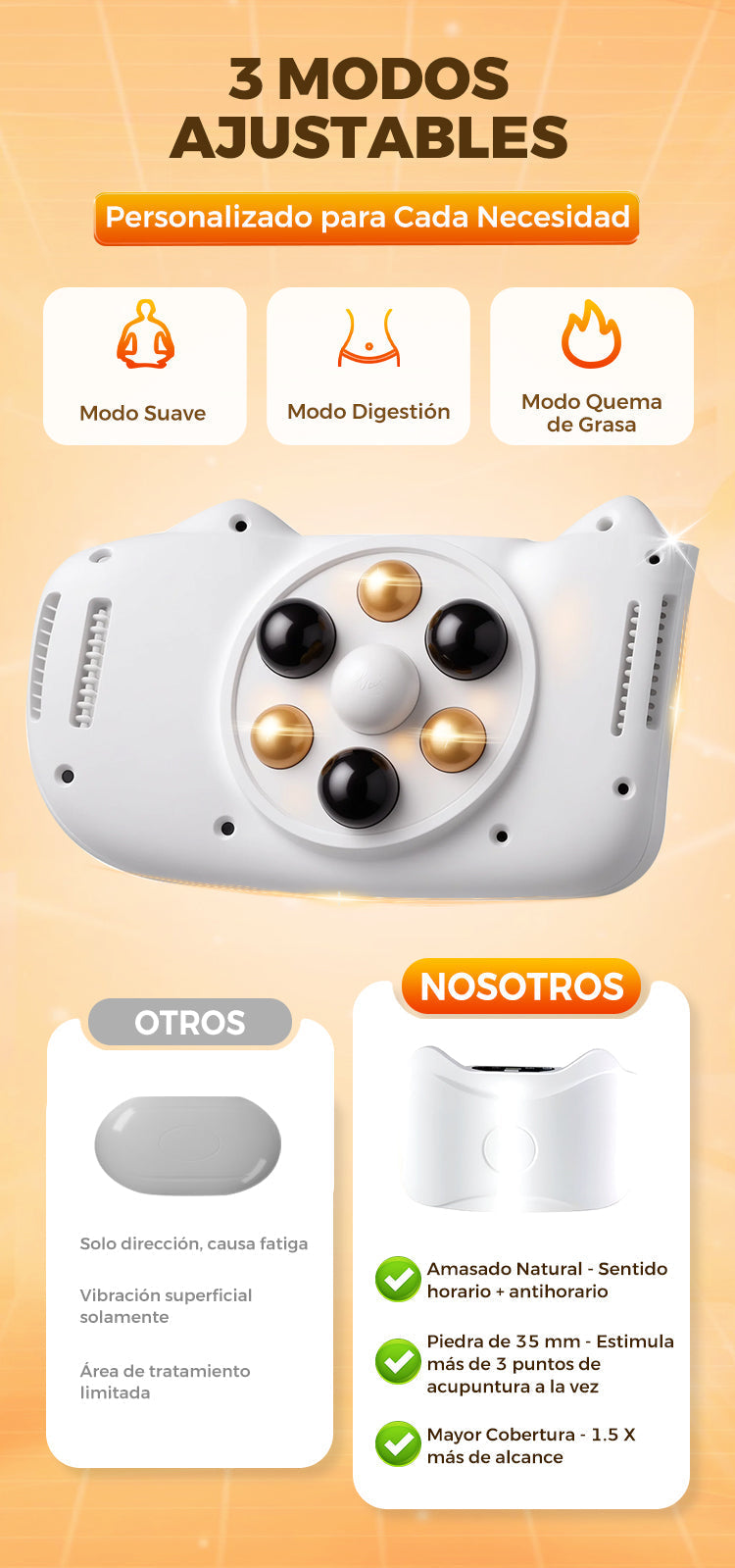 Masajeador Abdominal Eléctrico Inalámbrico – Quema Grasa, Reduce Hinchazón y Activa la Digestión Natural
