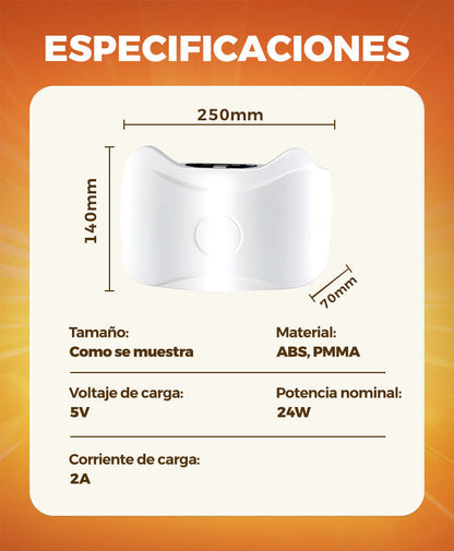Masajeador Abdominal Eléctrico Inalámbrico – Quema Grasa, Reduce Hinchazón y Activa la Digestión Natural