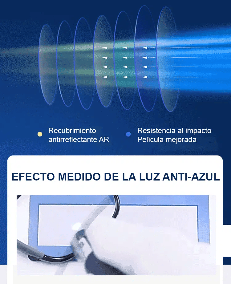 Gafas para Presbicia Antiluz Azul ActiveTR90 2.0